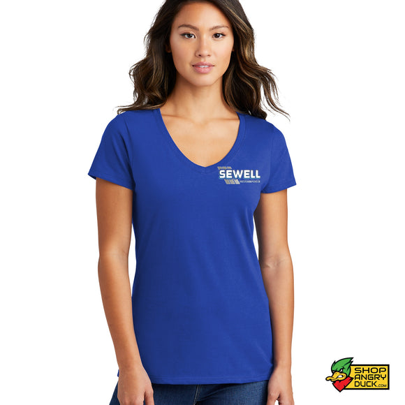 Sewell Motorsports Ladies V-Neck T-Shirt