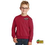Runin Bare Motorsports Youth Crewneck Sweatshirt