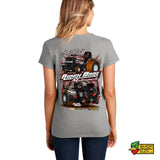 Runin Bare Motorsports Ladies V-Neck T-Shirt