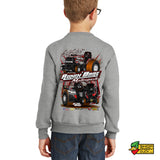 Runin Bare Motorsports Youth Crewneck Sweatshirt