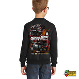 Runin Bare Motorsports Youth Crewneck Sweatshirt