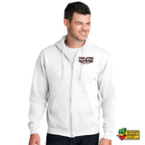 Runin Bare Motorsports Full Zip Hoodie