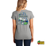 JD Auringer Ladies V-Neck T-Shirt