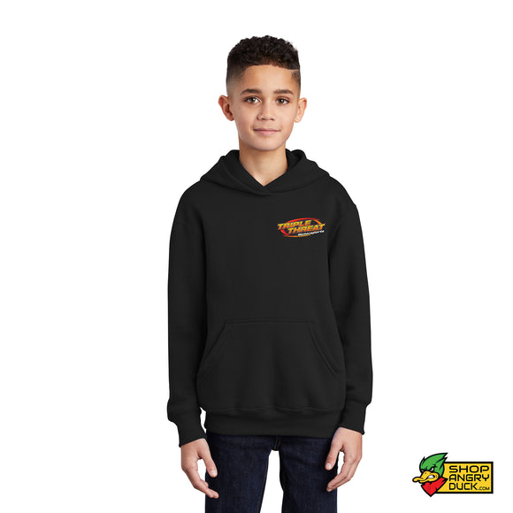 Triple Threat Motorsports Illustrated Youth Hoodie