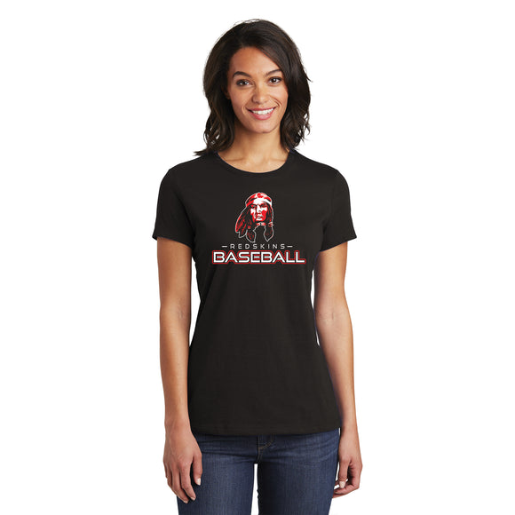 Arcadia Baseball Ladies Fitted T-shirt