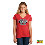 St. Hilary Lacrosse Ladies V-neck T-shirt