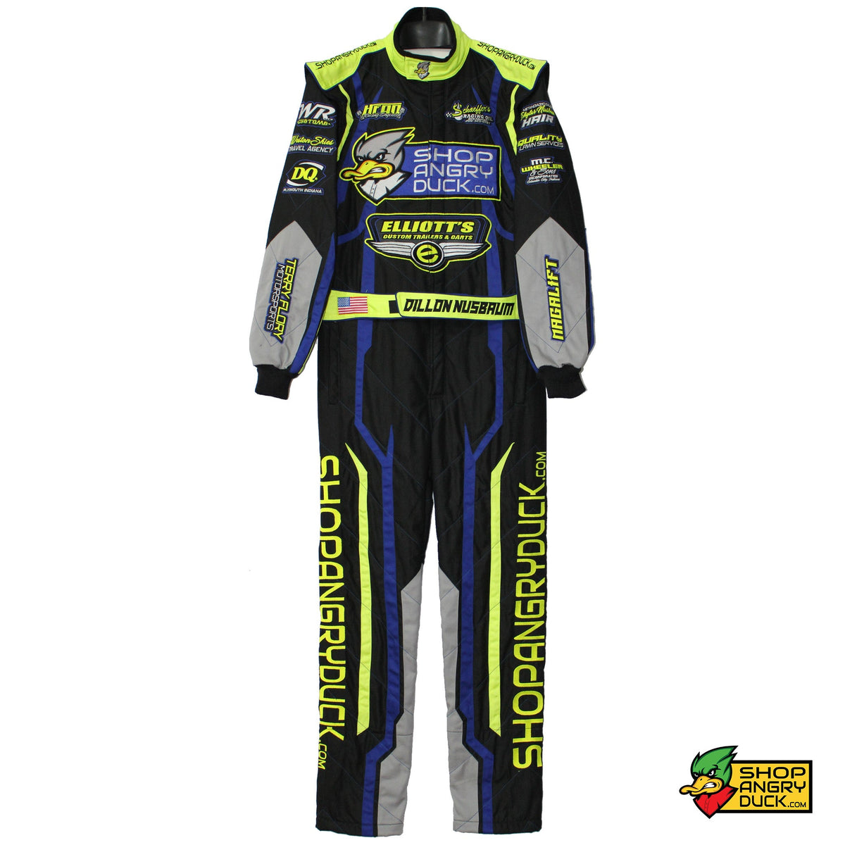 ONE PIECE) Firesuit - Adult Custom DOUBLE LAYER Race Suit - SFI