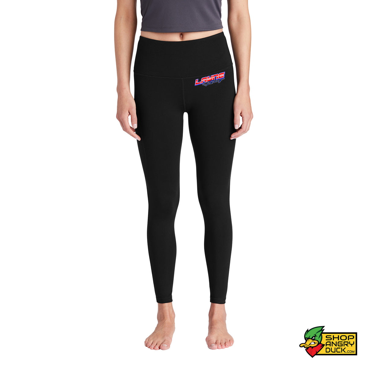 Dirt Racing Leggings Carolina Blue