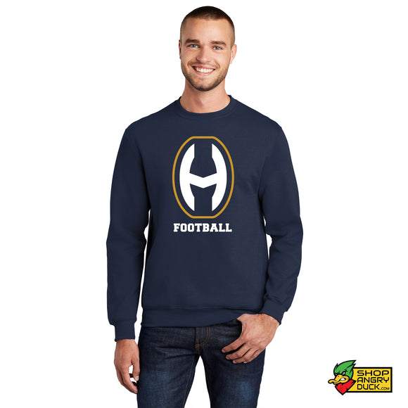 Hoban Football H Logo Crewneck Sweatshirt