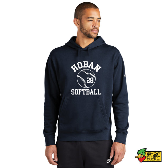 Hoban Softball Personalized # Nike Hoodie