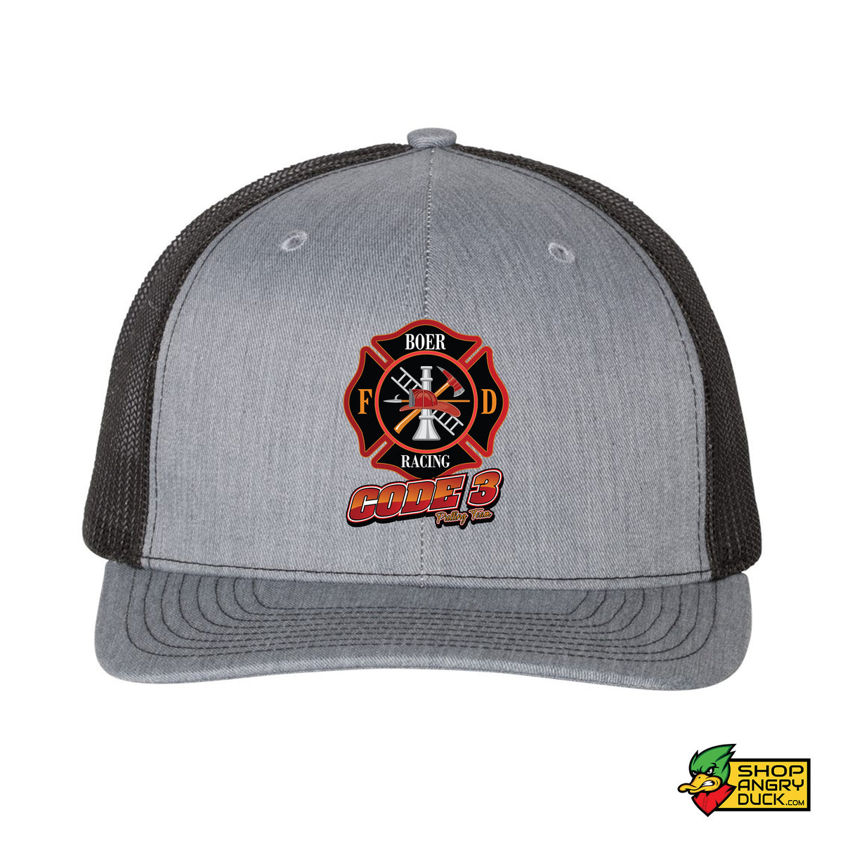 Code 3 Pulling Team Snapback Hat – ShopAngryDuck.com