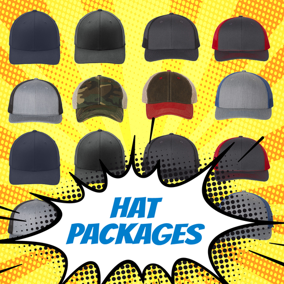Hat Package: 10 or 20 Hat Packages
