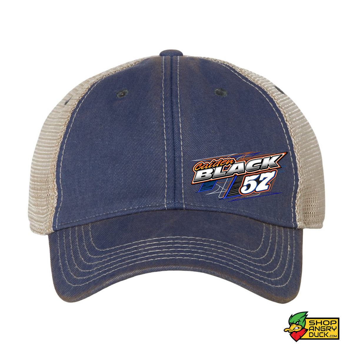 Racing To Conclusions- TRUCKER hat main image 1