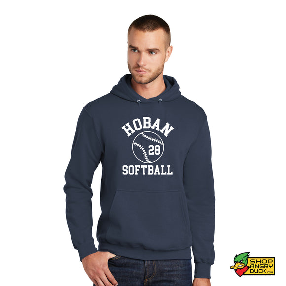 Hoban Softball Personalized # Hoodie
