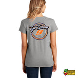 Tye Twarog Racing Ladies V-Neck T-Shirt