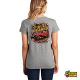 Bullheaded Pulling Team Ladies V-Neck T-Shirt