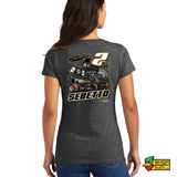 Jackson Sebetto Racing Ladies V-Neck T-Shirt