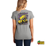 Aaron Williams Racing Ladies V-Neck T-Shirt