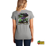 Dave Schmidt Racing Ladies V-Neck T-Shirt