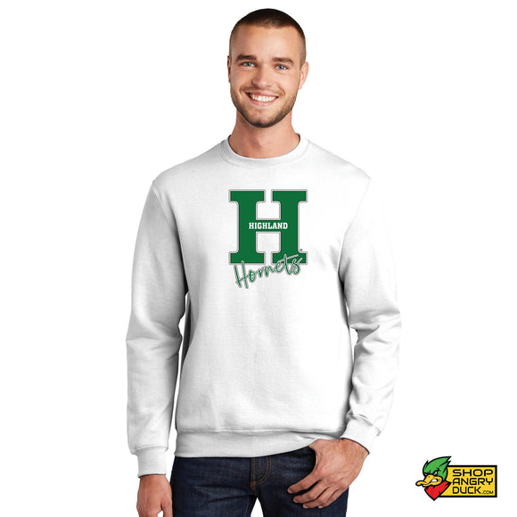 Highland Hornets H Crewneck Sweatshirt