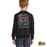 Dixie Outlaws Pulling Team Youth Crewneck Sweatshirt
