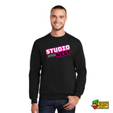Studio West Logo Crewneck Sweatshirt