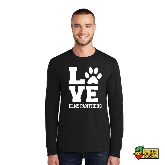 Love Elms Panthers Long Sleeve T-Shirt
