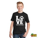 Love Elms Panthers Youth T-Shirt