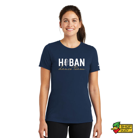 Hoban Dance Team Cursive  Nike Ladies Fitted T-shirt