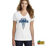 Hoban Lacrosse Ladies V-Neck T-Shirt