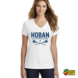 Hoban Lacrosse Ladies V-Neck T-Shirt