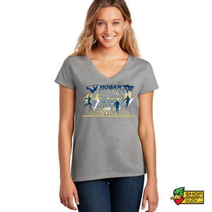 Hoban Track and Field Ladies V-Neck T-Shirt