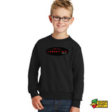 Looney Bin Motorsports Youth Crewneck Sweatshirt