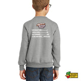 Judge Pulling Team 2022 Illustrated Youth Crewneck Sweatshirt