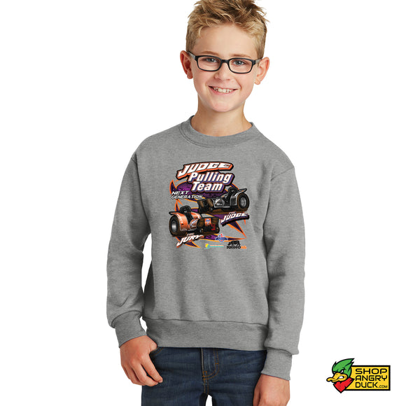 Judge Pulling Team 2022 Illustrated Youth Crewneck Sweatshirt