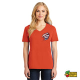 Judge Pulling Team Championship Ladies V-Neck T-Shirt