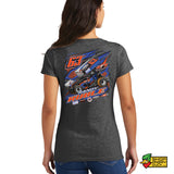 Randy Ruble - Racer #63 Ladies V-Neck T-Shirt