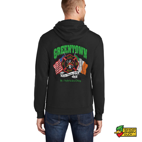 Greentown Fire Dept St. Patrick's Day  Hoodie