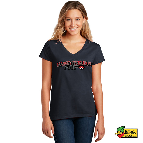 Massey  Ladies V-Neck T-Shirt