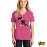 Market Masters 4H Ladies V-Neck T-Shirt