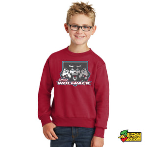 Ohio Wolfpack Logo Youth Crewneck Sweatshirt
