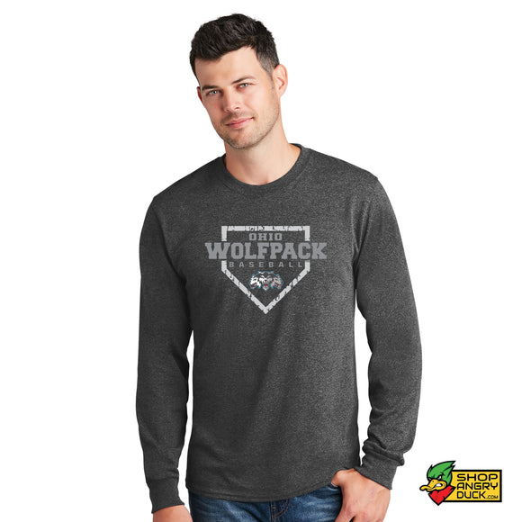 Ohio Wolfpack Homeplate Long Sleeve T-Shirt