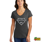 Ohio Wolfpack Homeplate Ladies V-Neck T-Shirt