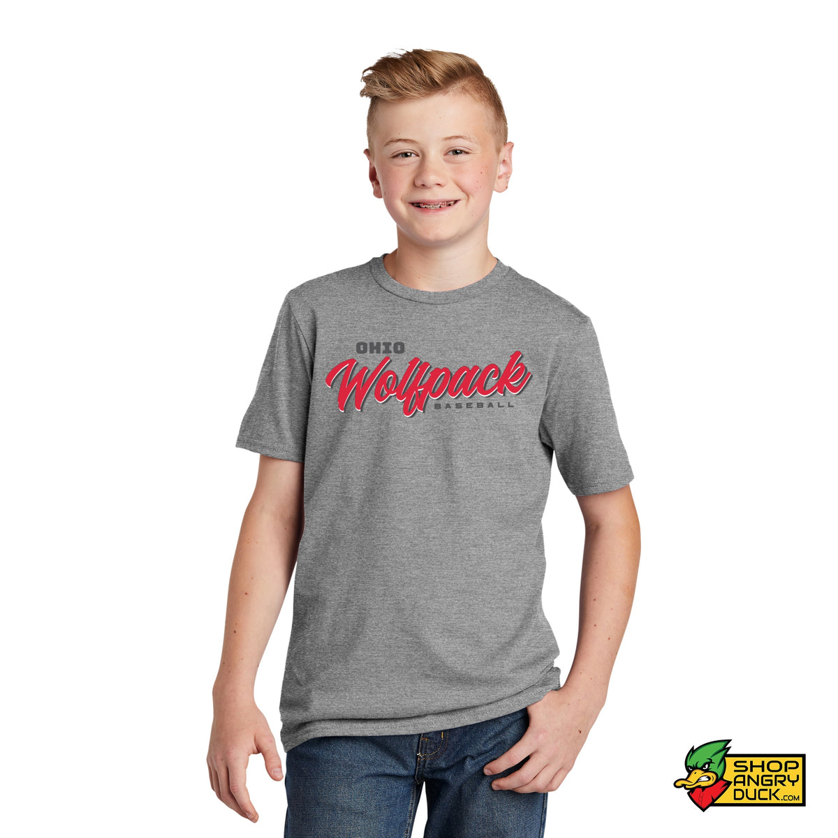 Ohio Wolfpack Script Youth Hoodie – ShopAngryDuck.com