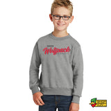 Ohio Wolfpack Script Youth Crewneck Sweatshirt