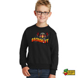 Backdraft Black Youth Crewneck Sweatshirt