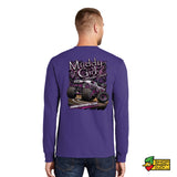 Muddy Girl Monster Truck Long Sleeve T-Shirt
