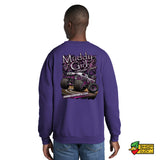 Muddy Girl Monster Truck Crewneck Sweatshirt