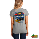 Baby Huey Pulling Team Ladies V-Neck T-Shirt