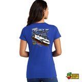 Stone Cold Pulling Team Ladies V-Neck T-Shirt